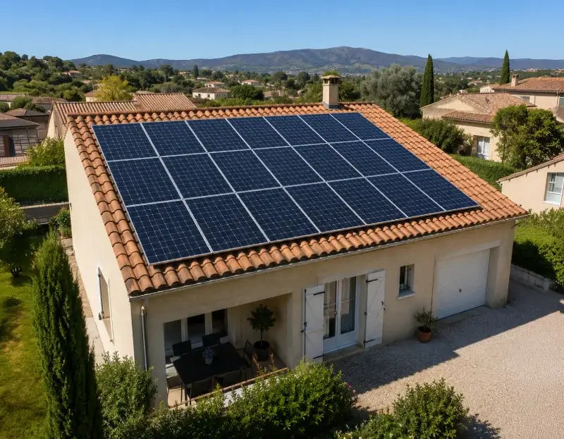 Prime à l'autoconsommation panneaux solaires Nâves-Parmelan — aide financière de l'État